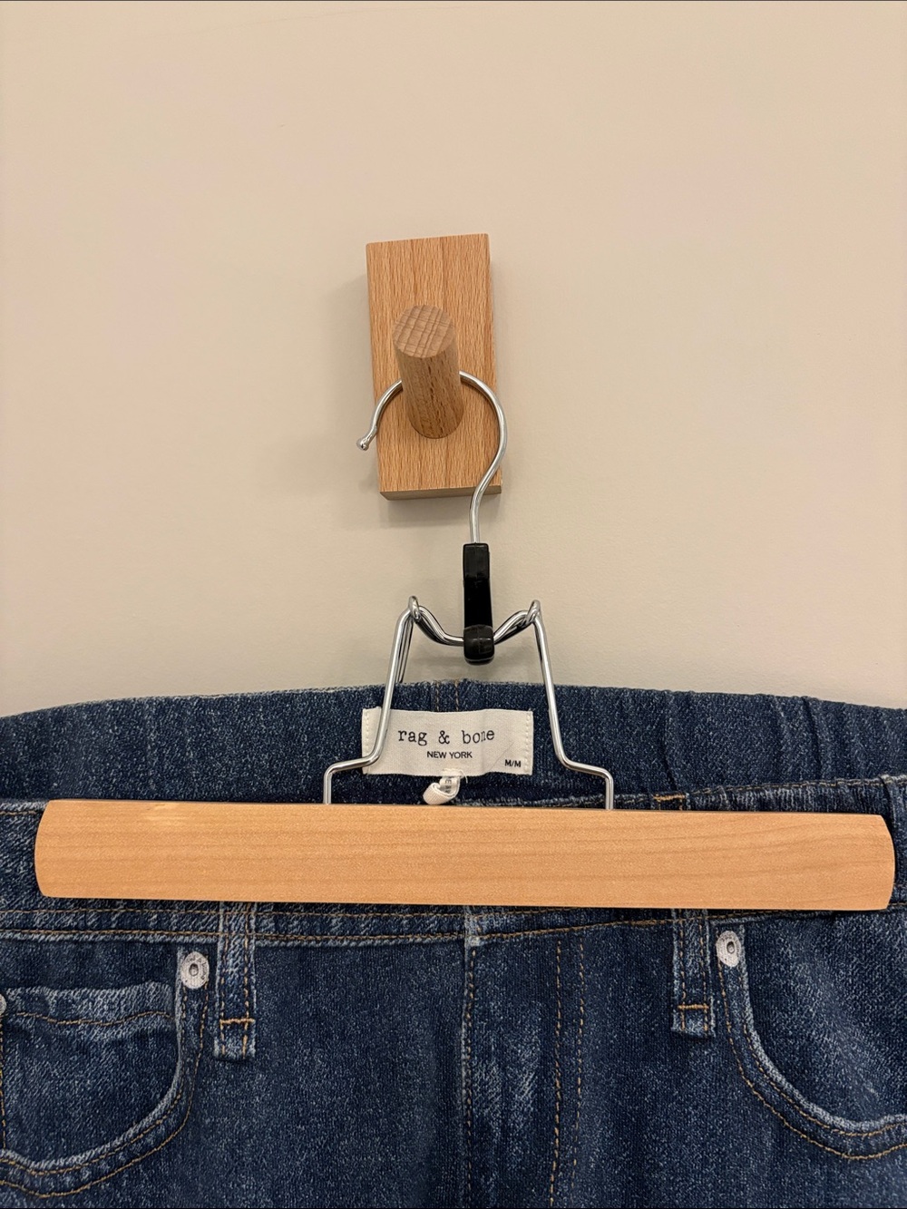 rag & bone Miramar Wide-Leg Jeans in Petra - Picture 3 of 5